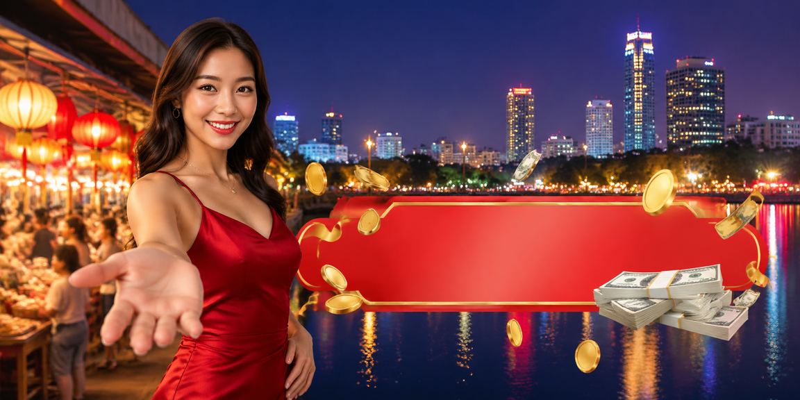 Người dùng Hà Nội xem kèo và đặt cược trên điện thoại vào buổi tối tại chợ đêm